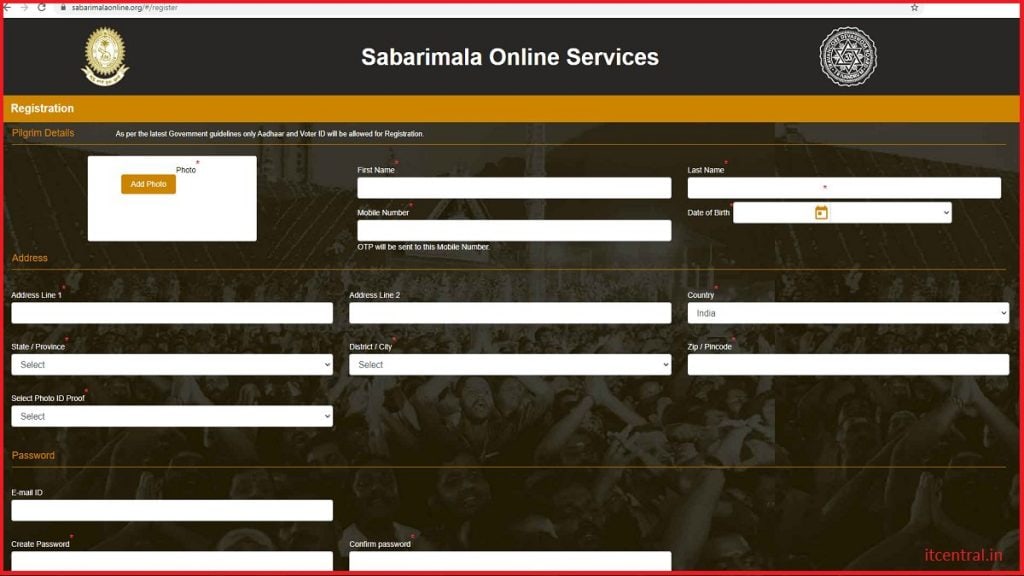 How To Book Sabarimala Darshan Tickets Online